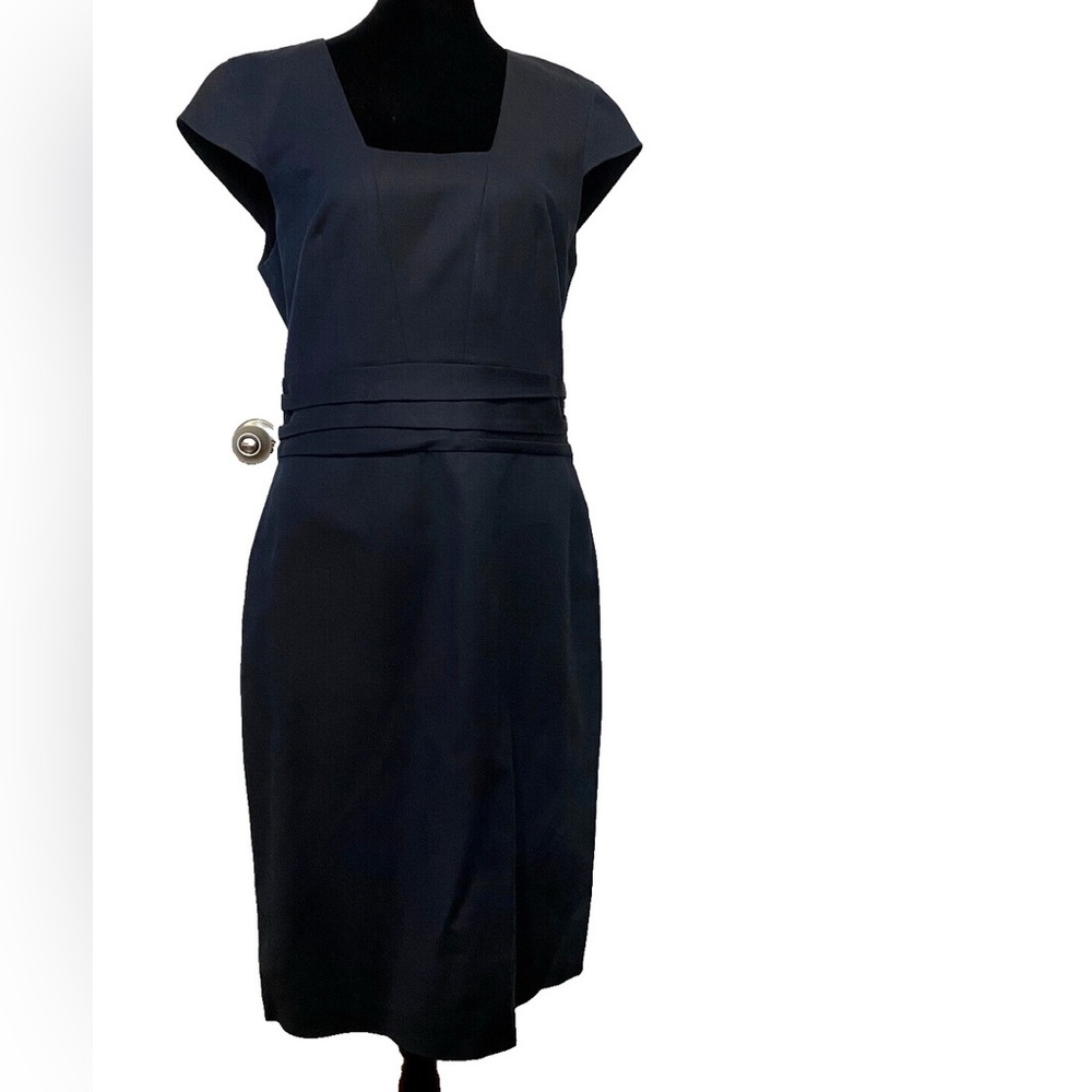 Banana Republic Black Midi Dress